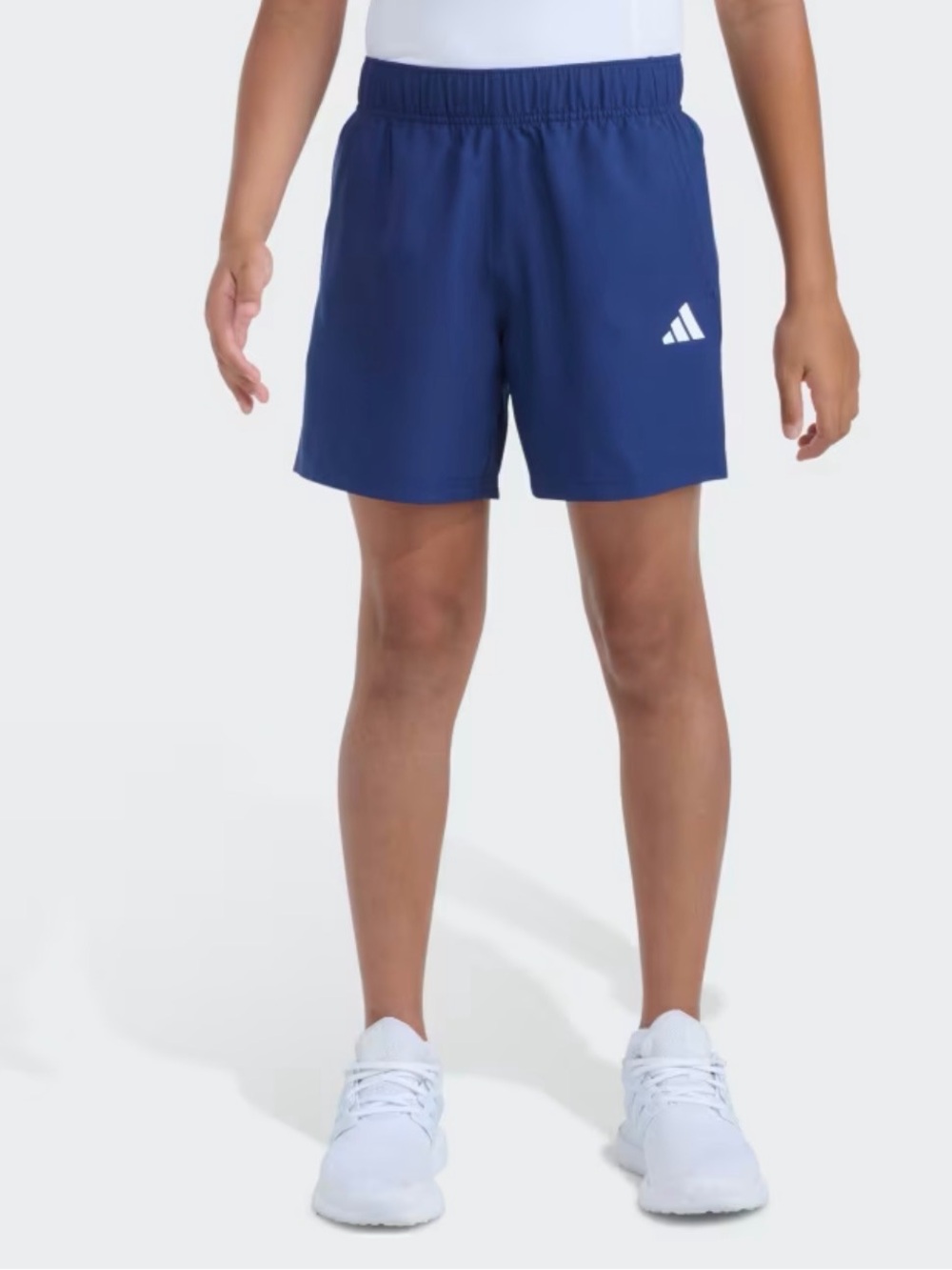 adidas Navy Blue Performance Shorts with Logo